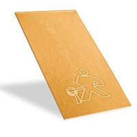 9ct Red Gold Solder Panel Medium 2g 100% Recycled Gold
