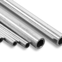 18ct White Gold Tube, Ref 1,       Outside Diameter 5.0mm,            Inside Diameter 3.8mm, 0.6mm Wall  Thickness, 100% Recycled Gold