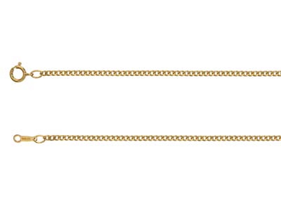 Gold Filled 2.0mm Curb Chain 16"/40cm
