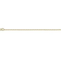18ct Yellow Gold 1.1mm Singapore   Chain 16"/40cm Unhallmarked