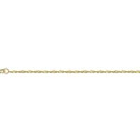 18ct Yellow Gold 1.5mm Singapore   Chain 18"/45cm Hallmarked