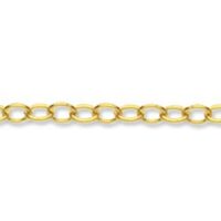 18ct Yellow Gold 1.5mm Loose Trace Chain