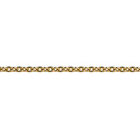 18ct Yellow Gold 1.3mm Round Loose Trace Chain