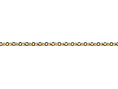 18ct Yellow Gold 1.3mm Round Loose Trace Chain