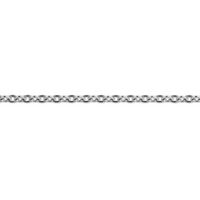 18ct White Gold 1.00mm Round Loose Trace Chain