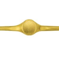 18ct Yellow Gold Gents Ring Kt3032  2.80mm Hallmarked Fully Annealed,   16.9g Oval Signet 14mm X 12mm, 100% Recycled Gold