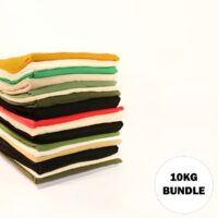 Plain Cotton Linen Fabric Bundle 10kg