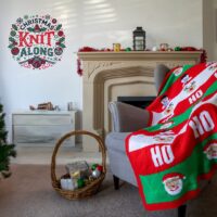 King Cole Christmas Blanket Knit Along in Merino Blend DK - Yarn Pack  27 x 50g