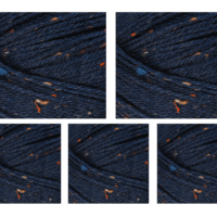 Hayfield Bonus Aran Tweed with Wool Value Pack-5x400g 636 Navy Tweed 2000g