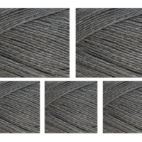 Hayfield Bonus Aran Tweed with Wool Value Pack - 5 x 400g 684 Cove Grey 2000g