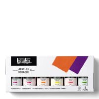 Liquitex Professional Acrylic Gouache Set 59ml - Fluorescents - Set of 6