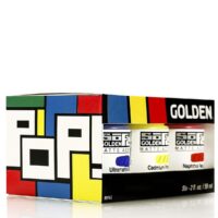 Golden SoFlat Matte Acrylic Paint - Pop Set - 6 x 59ml
