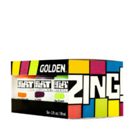 Golden SoFlat Matte Acrylic Paint - Zing Set - 6 x 59ml