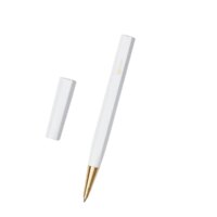Ystudio Resin Rollerball Pen White