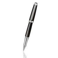 Caran d'Ache Leman De Nuit Silver Trim Rollerball Pen