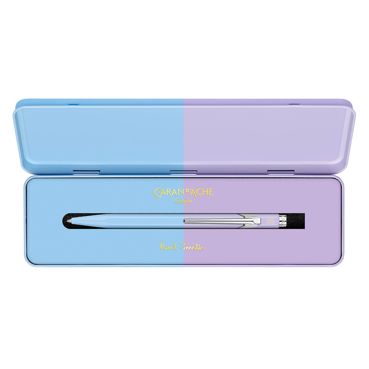 Caran d'Ache Ballpoint Pen 849 Paul Smith Skyblue / Lavender