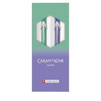 Caran d'Ache 849 Ballpoint Pen & 844 Mechanical Pencil 0.5mm Borealis Set