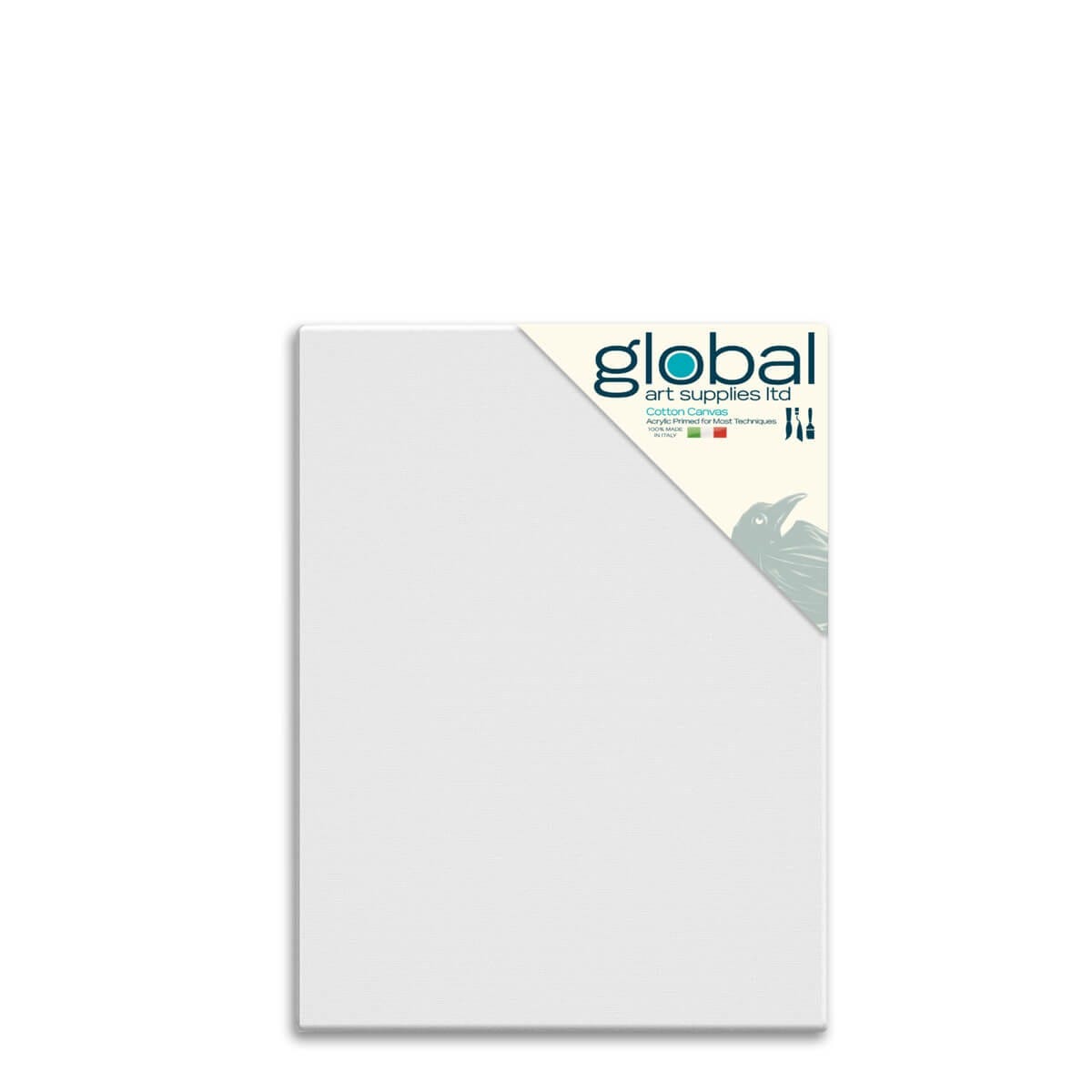 Global Art Supplies Cotton Canvas 20inch x 30inch Box of 4