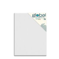Global Art Supplies Cotton Canvas 24inch x 36inch Box of 4