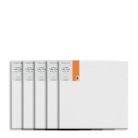 Canvas Store Cotton Canvas Deep Edge 27inch x 27inch Box of 5