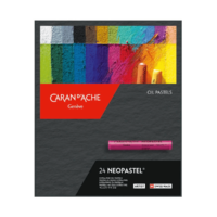 Caran d'Ache Neopastel Extra-Fine Oil Pastels Box of 24