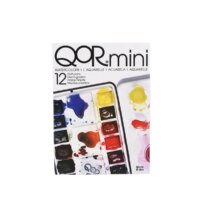Golden QoR Watercolour Paint Half Pan Mini Set of 12