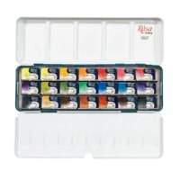 Rosa Gallery Watercolours - Classic - Set of 21 Assorted Whole Pans