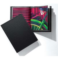 Prat Paris Slimbook 24 Page Permanent Bound Press Book Black A3