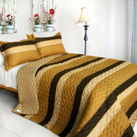[Flying in the Wind] 3PC Quilt Set (Full/Queen Size)