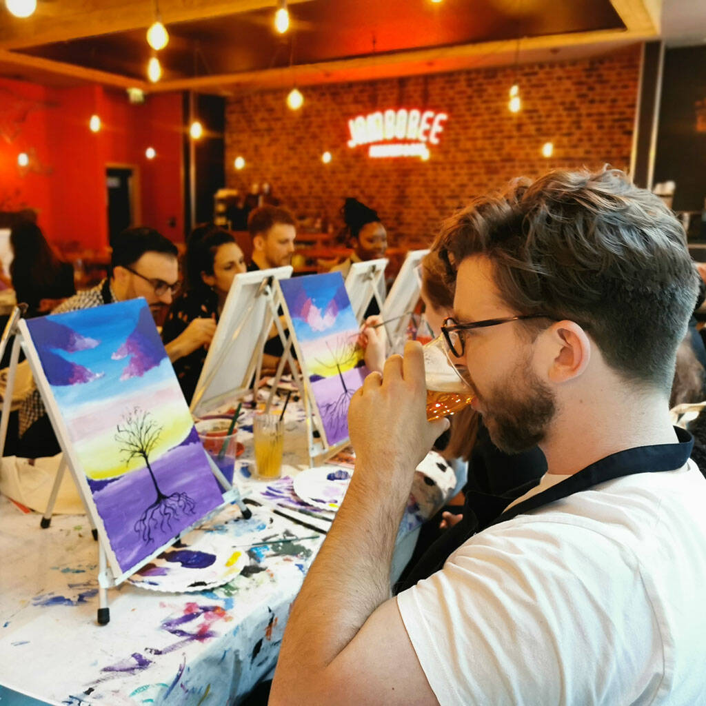 City Sip And Paint Experience For Two