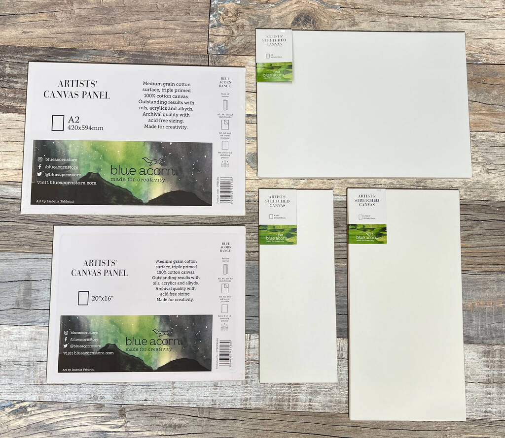 Large Canvas Set, White