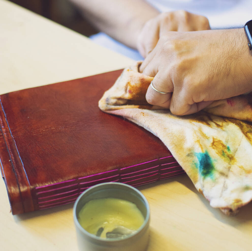 One To One Leather Journal Making Experience In Manchester