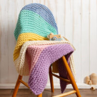 Pastel Dreams Blanket Knitting Kit