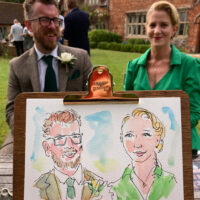 Wedding Guest Live Portraits