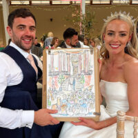 Wedding Live Illustration - Full Day