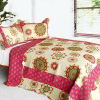[Children of Heaven] 3PC Vermicelli-Quilted Quilt Set (Full/Queen Size)