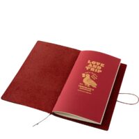 TRAVELER'S Company Notebook Love and Trip Red Limited Edition