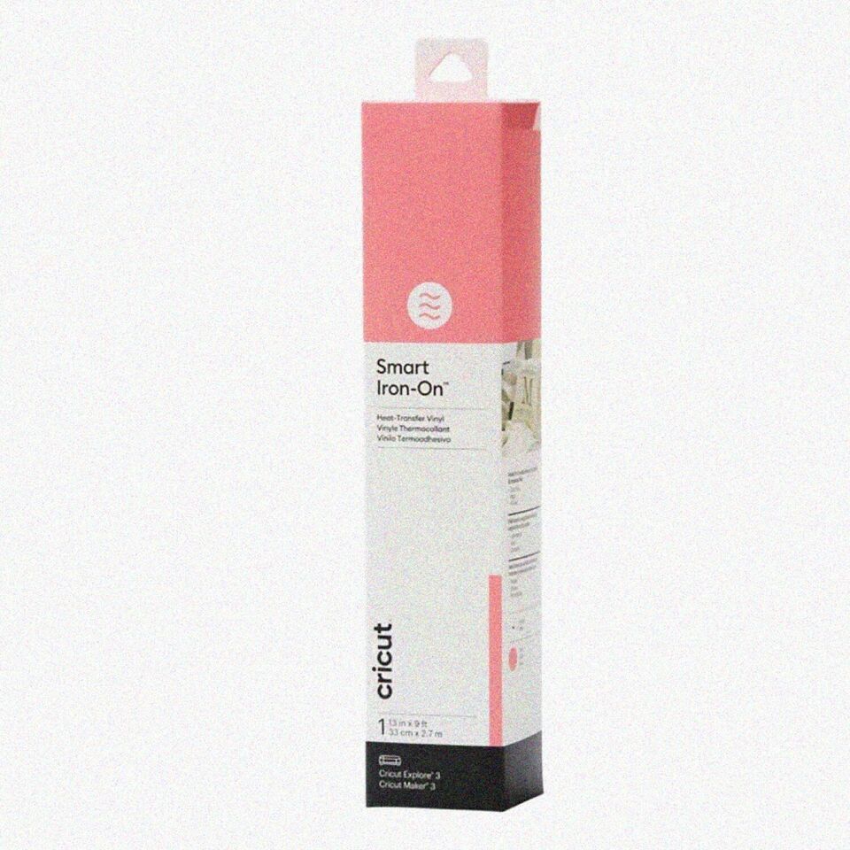 PinkFlex Iron-On Roll: 13in x 9ft for Explore 3 & Maker 3 - Seamless Cuts up to