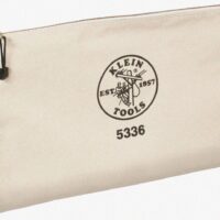 Contractor's Canvas ZipBag: Tear-Resistant No. 10 Canvas for Contracts & More