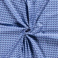 100% Cotton Poplin Fabric Cobalt