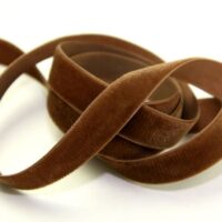Berisfords Velvet Ribbon Mini Roll 9539 Tabac