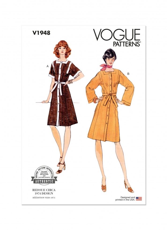 Vogue Paper Sewing Pattern 1948