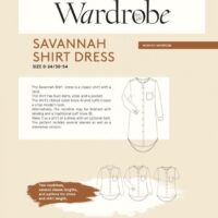 Wardrobe By Me Paper Sewing Pattern Savannah Dress & Shirt