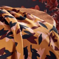 Atelier Brunette Seraphine Viscose Challis Fabric Ochre