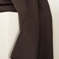 Atelier Brunette Cotton Canvas Fabric Oat Chocolate