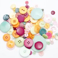 1 Kilo Assorted Buttons Bulk Value Pack Summer