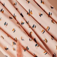 Atelier Brunette Beryl Viscose Challis Fabric Blush