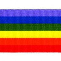 Berisfords Rainbow Ribbon (Value Roll) 1 Multicoloured