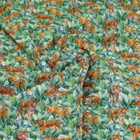 100% Craft Cotton Fabric Green