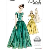 Vogue Paper Sewing Pattern 2001